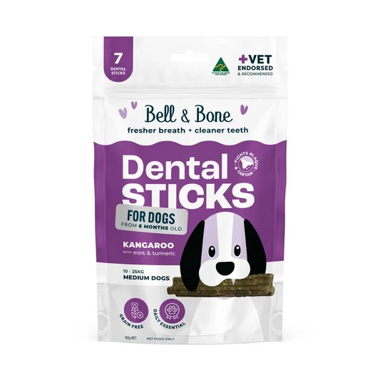 Kangaroo Mint & Turmeric adult dog dental sticks