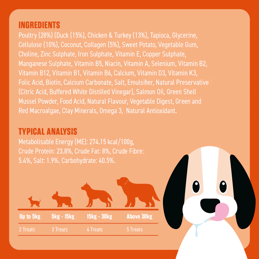 Duck & Fibre healthy treats