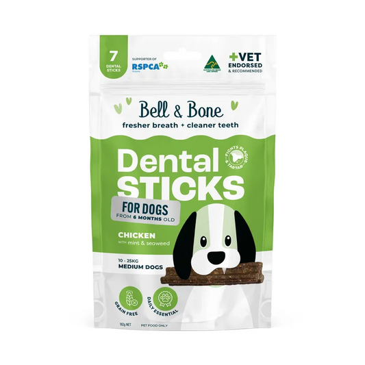 Chicken Mint & Seaweed adult dog dental sticks