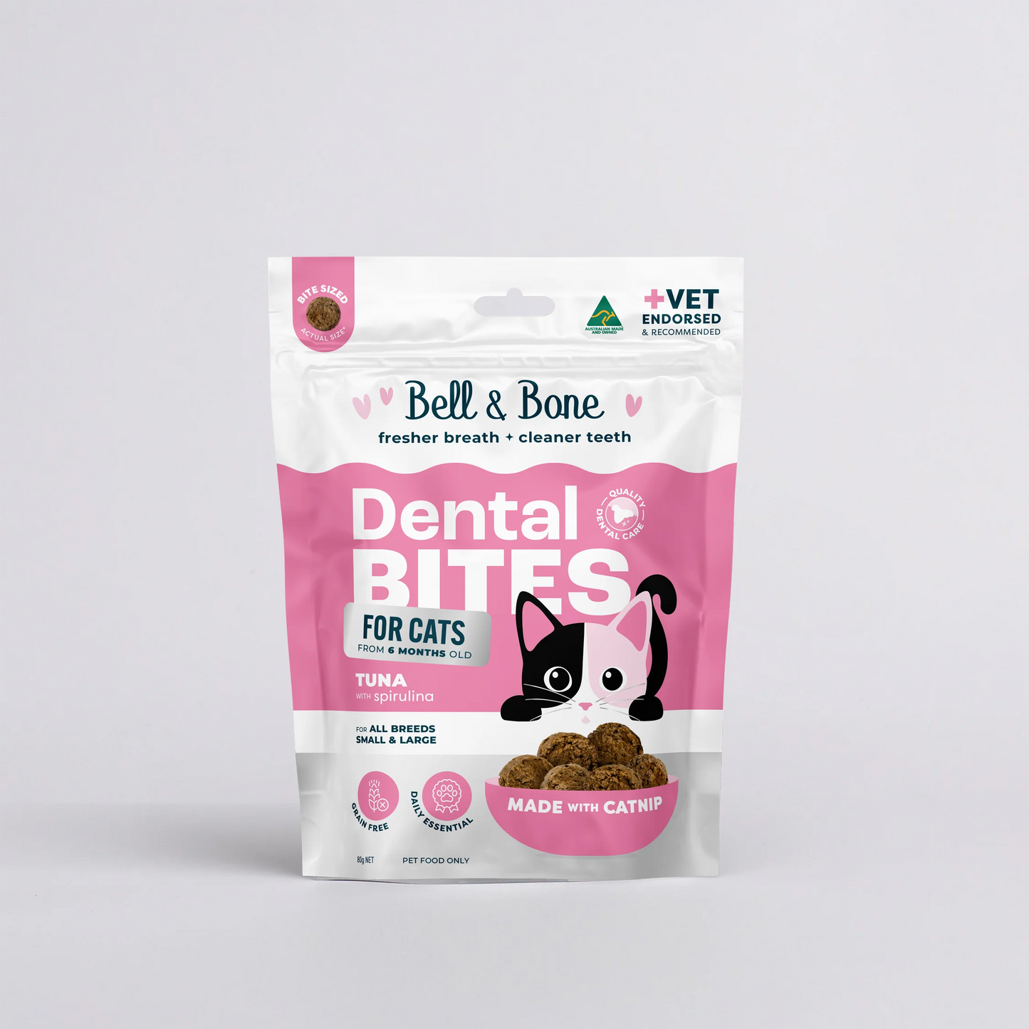 Tuna & Spirulina cat dental bites