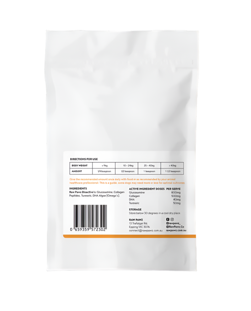 Joint Support powdered supplement for dogs