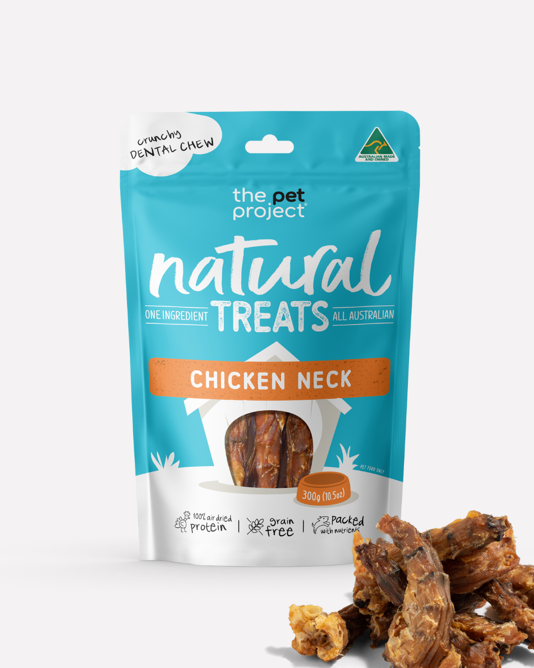 Chicken Neck air dried treats