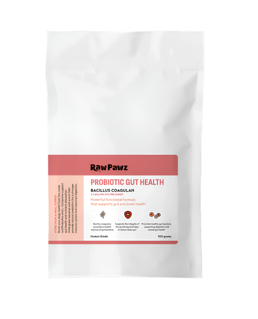 Probiotic Gut Health powdered supplement for dogs