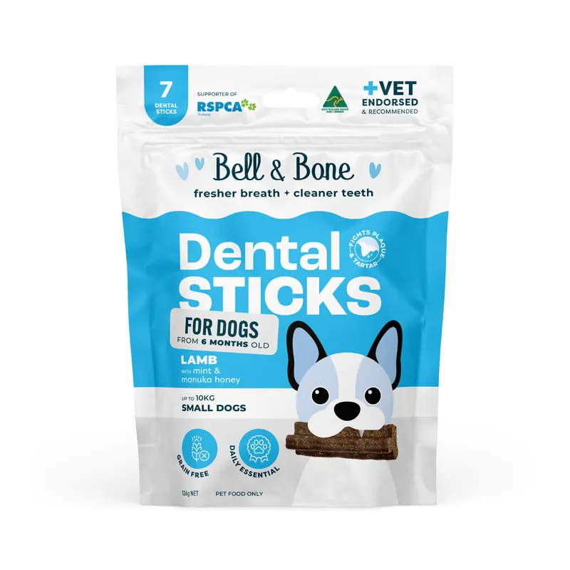 Lamb Mint & Manuka Honey adult dog dental sticks
