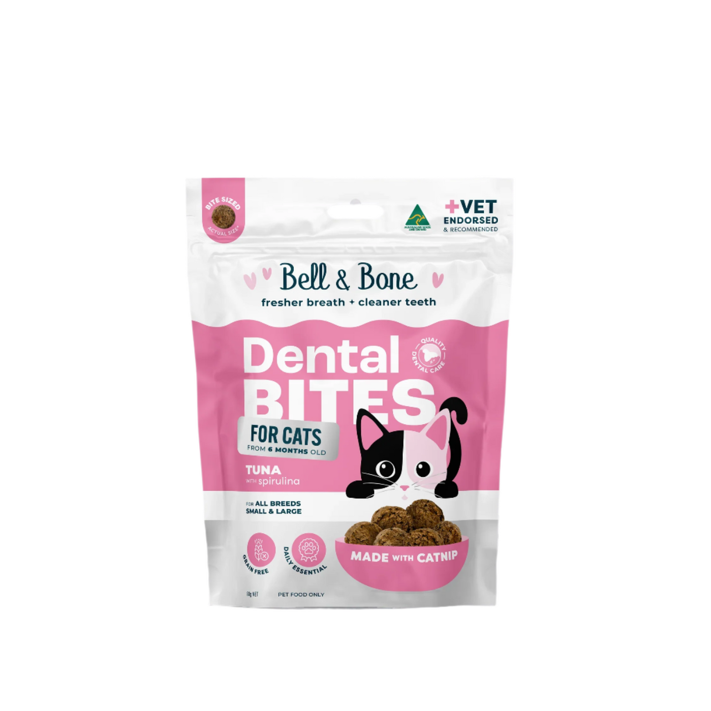 Tuna & Spirulina cat dental bites