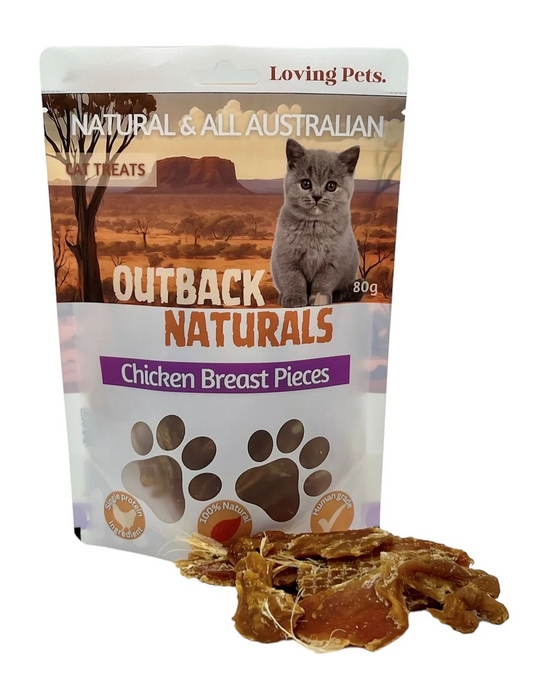 Chicken Breast Pieces For Cats slow dried treats