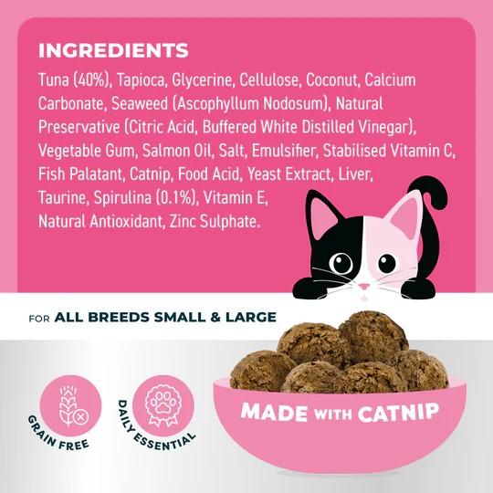 Tuna & Spirulina cat dental bites