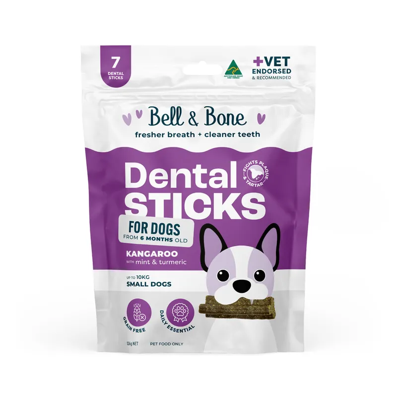 Kangaroo Mint & Turmeric adult dog dental sticks